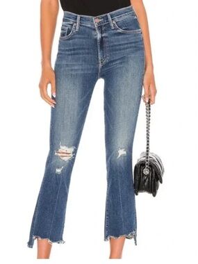 MOTHER The Insider Crop Step Chew Dancing on Coals Cropped Jean - Size 26